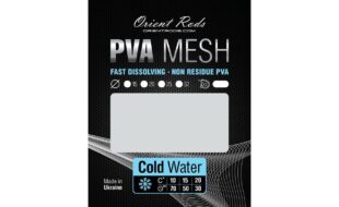 Растворимая сетка ПВА для холодной воды PVA MESH Orient Rods 15 мм/25 метров4