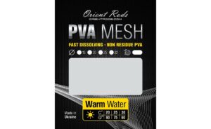 Растворимая сетка ПВА для теплой воды PVA MESH Orient Rods 20 мм/25 метров - 3 - alt