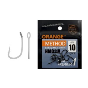 Крючки ORANGE №8 Method Premium Series 1, цвет teflon, в уп. 8шт. - alt