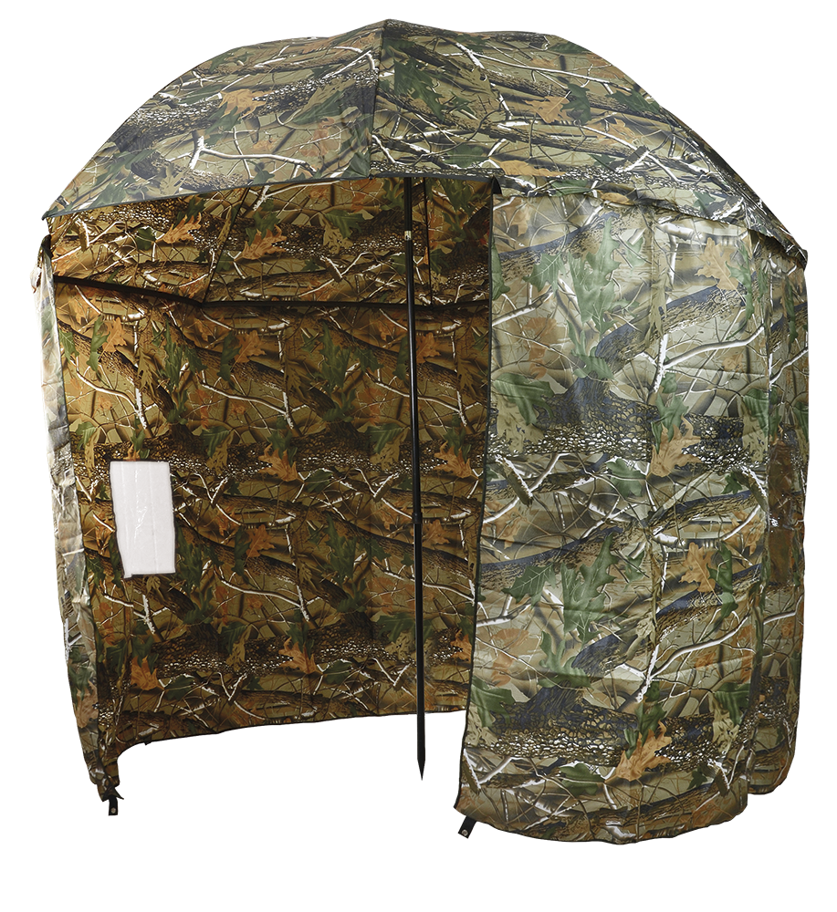 Рыболовный зонт-палатка Carp Zoom Shelter camou, 250 см