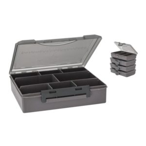 Карповый ящик с регулируемыми ячейками Carp Accessory Box 5in1, 23x20x6 см - 1 - alt