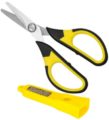 Ножницы с точилкой на колпачке Multi Scissors, 13cm - 0 - alt