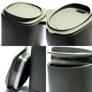 Термокружка RidgeMonkey Thermomug Gunmetal Green 400ml - 2 - alt
