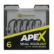 Крючок карповый Ridge monkey Ape-X Snag Hook 2xx Barbed size 4