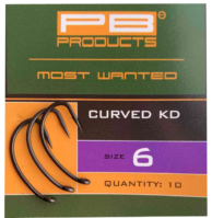 Карповый крючок Curved KD-hook DBF size 6 10шт/уп3