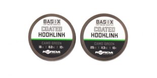 Поводковый материал KORDA Basix Coated Hooklink 25lb2