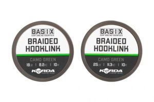 Поводковый материал KORDA Basix Braided Hooklink 18lb - alt