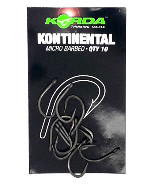 Крючки Korda Kontinental Hook, №10