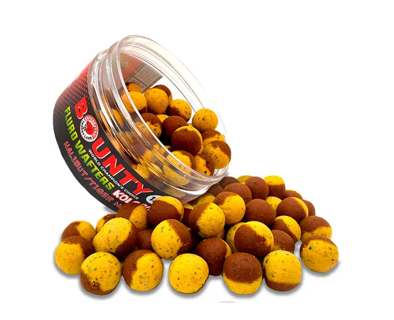 FLURO-вафтерс BOUNTY KOLOBOK HALIBUT / TIGER NUT 8мм