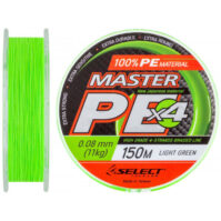 Шнур Select Master PE 150m (салат.) 0.08мм 11кг1