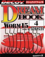 Крючок Decoy Worm15 Dream Hook 04, 9 шт/уп1