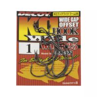 Крючок Decoy Worm25 Hook Wide 01, 8 шт/уп1