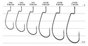 Крючок Decoy Worm15 Dream Hook 02, 9 шт/уп - 2 - alt