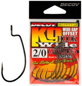 Крючок Decoy Worm25 Hook Wide 2/0, 7 шт/уп - alt