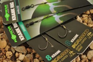 Поводок карповый KORDA Krank ready rig barbed №10 - 3 - alt