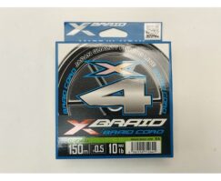 Шнур YGK X-Braid Braid Cord X4 150m #0.4/0.104mm 8lb/3.6kg5