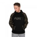 Худи Fox Black / Camo Raglan hoodie - 2XL