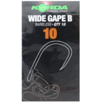 Крючок KORDA Wide Gape Barbless №102