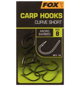 Крючки Fox Carp Hooks - Curve Shank Short - size 6 - 2 - alt