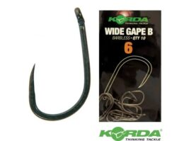 Крючок KORDA Wide Gape Barbless №61