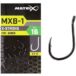 Крючки фидерные Matrix MXB-1 Size 16 Barbed  Eyed (Black Nickel) 10pcs