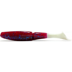 Силикон Gambler Little EZ 3.75 Plum Blue White Tail 1шт - alt