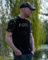 Футболка Fox Black Camo Raglan1